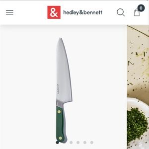 Hedley and Bennett Green Chefs Knife